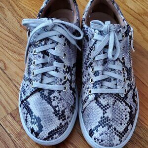 Clark's Ladies Snakeskin Nalle Print Sneaker